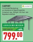 Carport Angebote von Juskys bei Marktkauf Wuppertal für 799,00 €