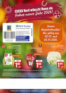 Kartoffeln im aktuellen EDEKA Prospekt (Rostock) Kartoffeln im EDEKA Prospekt "Top Angebote" mit 32 Seiten (Rostock)
