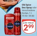 Deo Spray Captain im Angebot bei GLOBUS in Saarbrücken Deo Spray Captain Angebote von Old Spice bei GLOBUS Saarbrücken für 2,99 €