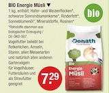 BIO Energie Müsli im V-Markt Prospekt BIO Energie Müsli von Donath im aktuellen V-Markt Prospekt für 7,29 €
