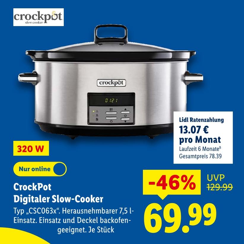 Digitaler Slow-Cooker