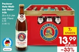 Hefe-Weißbier Naturtrüb im Netto Marken-Discount Prospekt Hefe-Weißbier Naturtrüb von Paulaner im aktuellen Netto Marken-Discount Prospekt für 13,99 €