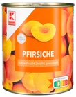 Pfirsiche von K-CLASSIC für 1,59 € bei Kaufland im Angebot Pfirsiche von K-CLASSIC im aktuellen Kaufland Prospekt