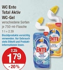 WC Ente Total Aktiv WC-Gel im aktuellen V-Markt Prospekt für 1,79 €