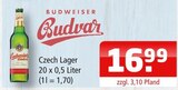 Czech Lager bei Getränke Oase im Prospekt "" für 16,99 €