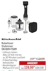 Kabelloser Stabmixer 5KHBRV75BM im Angebot bei METRO in Grevenbroich Kabelloser Stabmixer 5KHBRV75BM Angebote von KitchenAid bei METRO Grevenbroich für 166,59 €