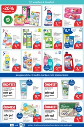 budni Reinigungsmittel im Prospekt 