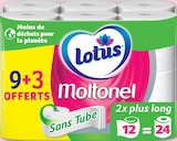 Papier hygiénique sans tube uni Moltonel - Lotus en promo à 8,90 € chez Netto Papier hygiénique sans tube uni Moltonel - Lotus dans le catalogue Netto