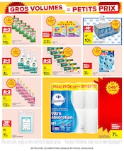 Promos WC dans le catalogue "GROS VOLUMES = PETITS PRIX" de Carrefour WC en promo dans le catalogue Carrefour à la page 9
