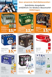 Cola im Globus-Baumarkt Prospekt in Wadgassen Aktueller Globus-Baumarkt Prospekt mit Cola, "Immer eine Idee besser", Seite 8