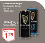 Irish Daught im Angebot bei GLOBUS in Erftstadt Irish Daught Angebote von Guinness bei GLOBUS Erftstadt für 1,29 €