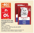 Pâtée pour chat au thon au saumon et à la truite - Purina Gourmet dans le catalogue Netto