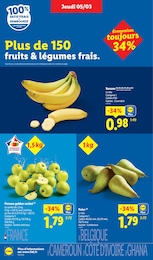 Offre Poire Conférence dans le catalogue Lidl du moment à la page 2