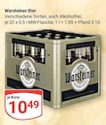 Bier Angebote von Warsteiner bei GLOBUS Zwickau für 10,49 €