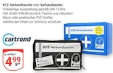 KFZ-Verbandtasche im Angebot bei GLOBUS in Bad Homburg KFZ-Verbandtasche Angebote von Cartrend bei GLOBUS Bad Homburg für 4,99 €