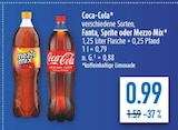 Aktuelles Coca-Cola*, Fanta, Sprite oder Mezzo Mix* Angebot bei diska in Freiberg ab 0,99 €