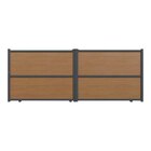 Portail composite coulissant Delfis 4m25 en promo chez Brico Dépôt Pau à 1 099,00 €