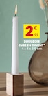 Bougeoir Cube en Ciment en promo chez Stokomani Bougeoir Cube en Ciment dans le catalogue Stokomani