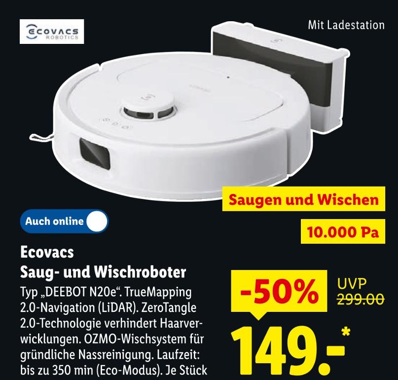 Saug- und Wischroboter