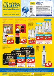 Cola im Netto Marken-Discount Prospekt in Bad Saulgau Aktueller Netto Marken-Discount Prospekt mit Cola, "DER ORT, AN DEM DU IMMER AUSGEZEICHNETE PREISE FINDEST.", Seite 1