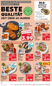 Steak im Kaufland Prospekt "Aktuelle Angebote" mit 54 Seiten (Göttingen)
