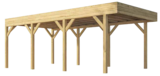 Flachdach-Carport mit Vorbereitung zur Dachbegrünung Angebote von Weka bei Netto Marken-Discount Hof für 4.899,00 €
