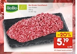 Bio Rinder Hackfleisch bei Netto Marken-Discount im Kleinwallstadt Prospekt für 5,19 €