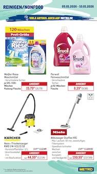 Waschmittel im METRO Prospekt "Wochenangebote SCO + Markets" mit 26 Seiten (Hamburg)