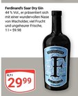 Saar Dry Gin im Angebot bei GLOBUS in Neunkirchen Saar Dry Gin Angebote von Ferdinand’s bei GLOBUS Neunkirchen für 29,99 €