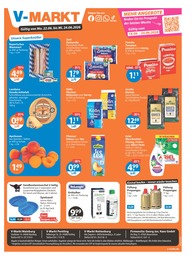 Supermarkt Prospekt von V-Markt Rottenburg V-Markt Prospekt: "V-Markt einfach besser einkaufen", 3 Seiten, 22.06.2026 - 24.06.2026