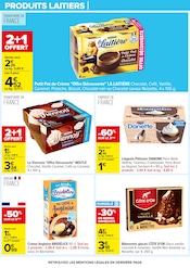 Promos Danette dans le catalogue "PRODUITS LAITIERS & VÉGÉTAUX" de Carrefour à la page 18