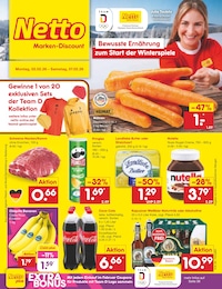 Netto Marken-Discount Prospekt für Dörfles-Esbach mit 1 Seite Netto Marken-Discount Prospekt für Dörfles-Esbach: "Aktuelle Angebote", 1 Seite, 02.02.2026 - 07.02.2026