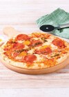 Pizza chorizo poivrons - U Express à Avignon Pizza chorizo poivrons en promo chez U Express Avignon à 3,75 €