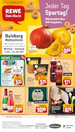 REWE Prospekt für Duisburg mit 38 Seiten REWE Prospekt "Dein Markt" für Duisburg, 38 Seiten, 19.10.2026 - 24.10.2026