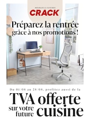 Prospectus Crack à Perthes, "CRACK HOME", 54 pages, 01/08/2025 - 30/09/2025