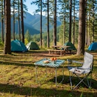 TABLE PLIANTE CAMPING - OVIALA - Auchan Hypermarché à Antibes TABLE PLIANTE CAMPING - OVIALA en promo chez Auchan Hypermarché Antibes à 15,99 €