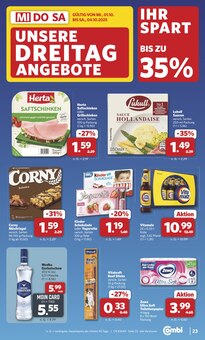 Eis im combi Prospekt "Markt - Angebote" mit 33 Seiten (Paderborn)