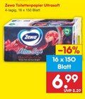 Toilettenpapier Ultrasoft Angebote von Zewa bei Netto Marken-Discount Erfurt für 6,99 €