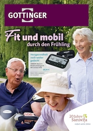 Aktueller F. Gottinger Orthopädietechnik GmbH Sanitätshäuser Prospekt für Poing: Fit und mobil durch den Frühling mit 6 Seiten, 11.03.2026 - 31.05.2026
