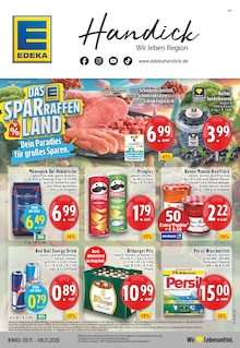 Aktueller EDEKA Prospekt "Aktuelle Angebote" für Korschenbroich Aktueller EDEKA Prospekt für Korschenbroich mit  Seiten
