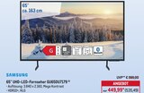 65” UHD-LED-Fernseher GU65DU7179 von Samsung im aktuellen METRO Prospekt für 535,49 €