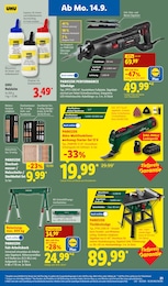 Akku Multifunktionswerkzeug im Lidl Prospekt Akku Multifunktionswerkzeug im Lidl Prospekt "LIDL LOHNT SICH" auf Seite 37