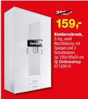 Aktuelle Kleiderschrank Angebote bei Opti-Megastore in Bremen Aktuelles Kleiderschrank Angebot bei Opti-Megastore in Bremen ab 159,00 €