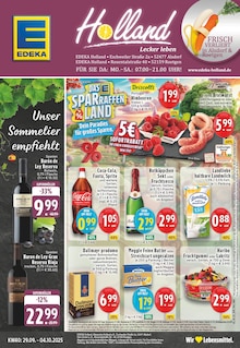 Coca Cola im aktuellen EDEKA Prospekt (Alsdorf) Coca Cola im EDEKA Prospekt "Aktuelle Angebote" mit 24 Seiten (Alsdorf)