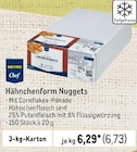 Hähnchenform Nuggets von metro chef im aktuellen Metro Prospekt