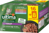 REPAS POUR CHAT STÉRILISÉ MULTIGOUTS ULTIMA - ULTIMA en promo à 10,49 € chez Auchan Hypermarché REPAS POUR CHAT STÉRILISÉ MULTIGOUTS ULTIMA - ULTIMA dans le catalogue Auchan Hypermarché