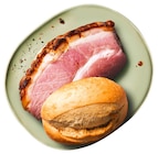 Krustenbauch im Brötchen im Angebot bei REWE in Meerbusch Krustenbauch im Brötchen Angebote von Strohwohl bei REWE Meerbusch für 3,60 €