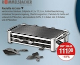 Raclette RCC1500 von Rommelsbacher im aktuellen V-Markt Prospekt für 111,00 €