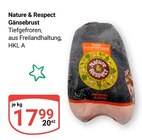 Gänsebrust im Angebot bei GLOBUS in Jena Gänsebrust Angebote von Nature & Respect bei GLOBUS Jena für 17,99 €