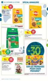Promos Croquettes Chien dans le catalogue "Intermarché" de Intermarché Express Croquettes Chien en promo dans le catalogue Intermarché Express à la page 24